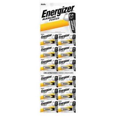   ENERGIZER Elem, AAA mikro, 12 db, egyesével téphető, ENERGIZER "Alkaline Power Kartella"