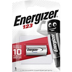   ENERGIZER Speciális elem, CR123 fotóelem, 1 db, lítium, ENERGIZER