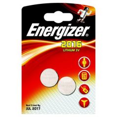 ENERGIZER Gombelem, CR2016, 2 db, ENERGIZER