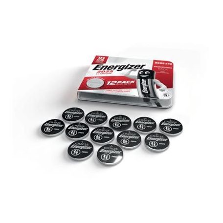 ENERGIZER Gombelem, CR2025, 12 db, ENERGIZER