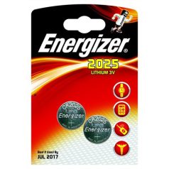 ENERGIZER Gombelem, CR2025, 2 db, ENERGIZER