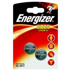 ENERGIZER Gombelem, CR2025, 2 db, ENERGIZER