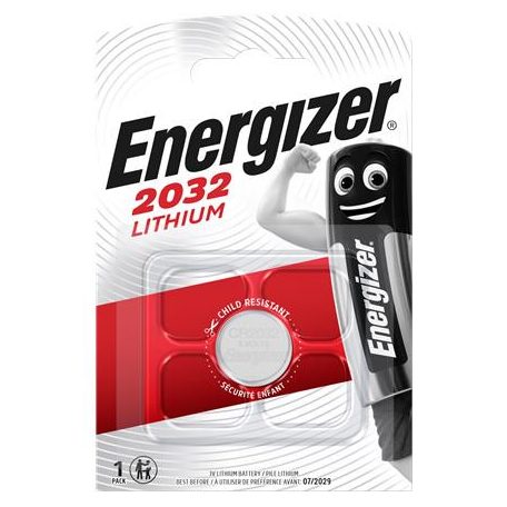 ENERGIZER Gombelem, CR2032, 1 db, ENERGIZER