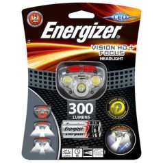   ENERGIZER Fejlámpa, 3 LED, 3xAAA, ENERGIZER "Vision HD+ Focus"