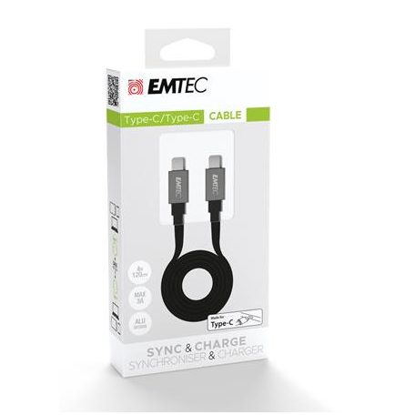 EMTEC USB kábel, USB-C - USB-C 2.0, EMTEC "T700C2"
