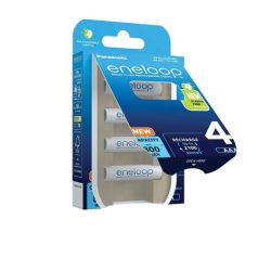   PANASONIC Tölthető elem, AAA mikro, 4x800 mAh Ni-MH, PANASONIC "Eneloop"