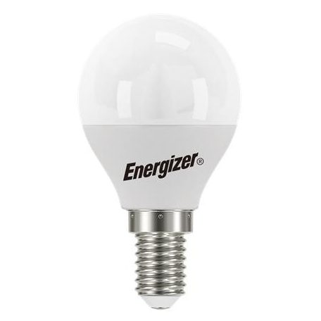 ENERGIZER LED izzó, E14, golf gömb, 4,9W (40W), 470lm, 3000K, ENERGIZER