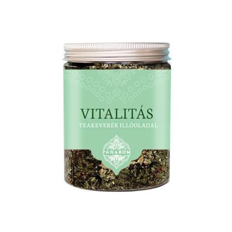 PANAROM Teakeverék, illóolajjal, 100 g, PANAROM "Vitalitás"