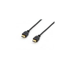EQUIP HDMI 1.4 kábel, aranyozott, 3 m, EQUIP