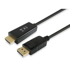 EQUIP Átalakító kábel, DisplayPort-HDMI, 3m, EQUIP
