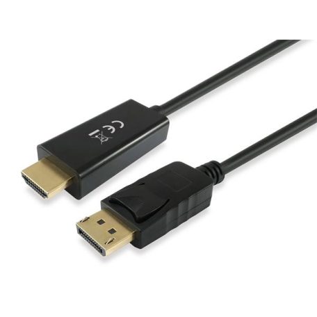 EQUIP Átalakító kábel, DisplayPort-HDMI, 3m, EQUIP