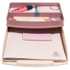 EXACOMPTA Irattálca, műanyag, EXACOMPTA "COMBO Styli Skandi", nude