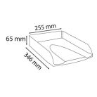 EXACOMPTA Irattálca, műanyag, EXACOMPTA "COMBO Styli Skandi", fagyos kék