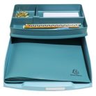 EXACOMPTA Irattálca, műanyag, EXACOMPTA "COMBO Styli Skandi", fagyos kék