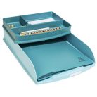 EXACOMPTA Irattálca, műanyag, EXACOMPTA "COMBO Styli Skandi", fagyos kék