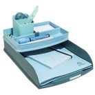 EXACOMPTA Irattálca, műanyag, EXACOMPTA "COMBO Styli Skandi", nyugodt kék