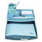 EXACOMPTA Irattálca, műanyag, EXACOMPTA "COMBO Styli Skandi", nyugodt kék