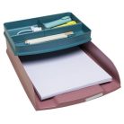 EXACOMPTA Irattálca, műanyag, EXACOMPTA "COMBO Styli Skandi", rózsaszín