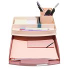 EXACOMPTA Irattálca, műanyag, EXACOMPTA "COMBO Styli Skandi", rózsaszín