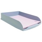 EXACOMPTA Irattálca, műanyag, EXACOMPTA "COMBO Styli AutentiK", kékesszürke