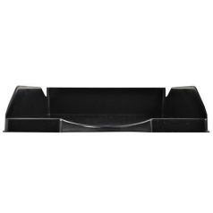   EXACOMPTA Irattálca, műanyag, A4+, EXACOMPTA "EcoBlack", fekete