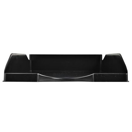 EXACOMPTA Irattálca, műanyag, A4+, EXACOMPTA "EcoBlack", fekete