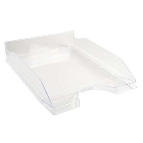 EXACOMPTA Irattálca, műanyag, A4+, EXACOMPTA "Office", áttetsző