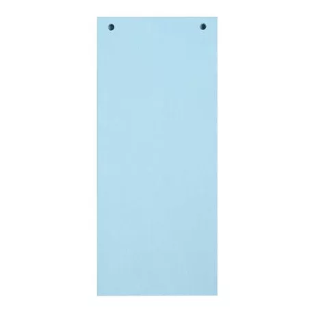 EXACOMPTA Elválasztó csÍk, karton, 105x240 mm, EXACOMPTA, világoskék