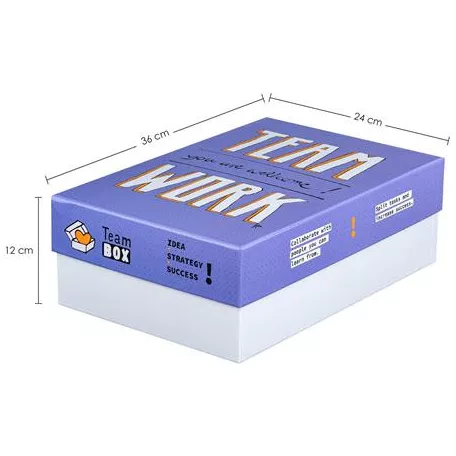 EXACOMPTA Ajándékdoboz, 24x36x12 cm, EXACOMPTA, csapatmunka