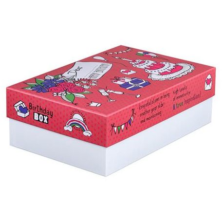 EXACOMPTA Ajándékdoboz, 24x36x12 cm, EXACOMPTA, születésnap