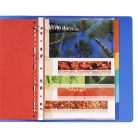 EXACOMPTA Regiszter, karton, A4+, 6 részes, EXACOMPTA, színes