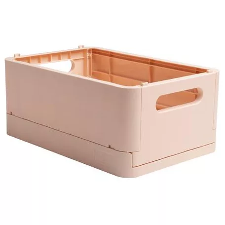 EXACOMPTA Tárolódoboz, A5+, összecsukható, EXACOMPTA "Skandi", nude