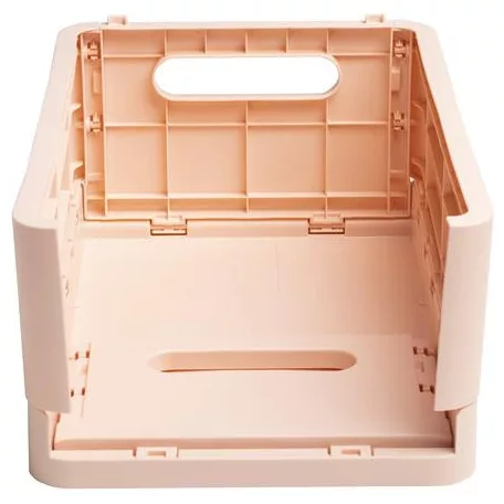 EXACOMPTA Tárolódoboz, A5+, összecsukható, EXACOMPTA "Skandi", nude