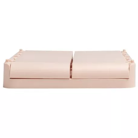 EXACOMPTA Tárolódoboz, A5+, összecsukható, EXACOMPTA "Skandi", nude