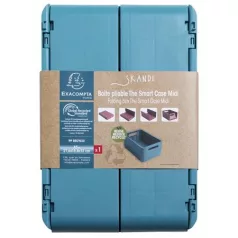   EXACOMPTA Tárolódoboz, A5+, összecsukható, EXACOMPTA "Skandi", nyugodt kék