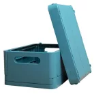 EXACOMPTA Tárolódoboz, A5+, összecsukható, EXACOMPTA "Skandi", nyugodt kék