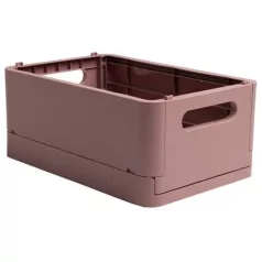  EXACOMPTA Tárolódoboz, A5+, összecsukható, EXACOMPTA "Skandi", rózsaszín