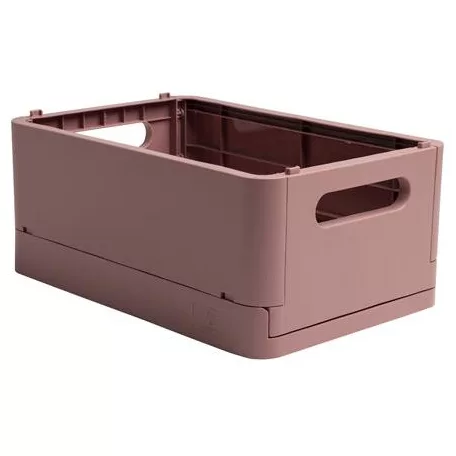 EXACOMPTA Tárolódoboz, A5+, összecsukható, EXACOMPTA "Skandi", rózsaszín