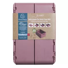   EXACOMPTA Tárolódoboz, A5+, összecsukható, EXACOMPTA "Skandi", rózsaszín