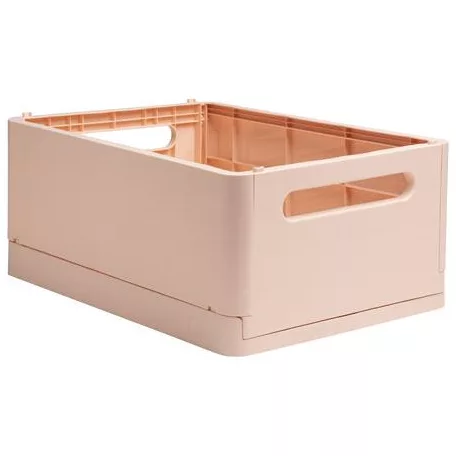 EXACOMPTA Tárolódoboz, A4+, összecsukható, EXACOMPTA "Skandi", nude