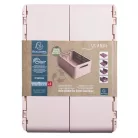 EXACOMPTA Tárolódoboz, A4+, összecsukható, EXACOMPTA "Skandi", nude