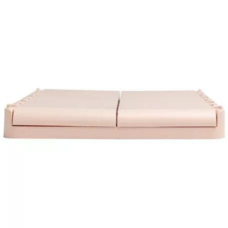 EXACOMPTA Tárolódoboz, A4+, összecsukható, EXACOMPTA "Skandi", nude