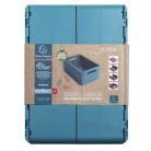 EXACOMPTA Tárolódoboz, A4+, összecsukható, EXACOMPTA "Skandi", nyugodt kék