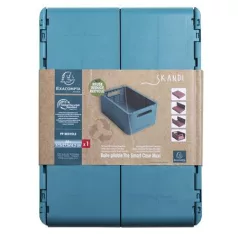   EXACOMPTA Tárolódoboz, A4+, összecsukható, EXACOMPTA "Skandi", nyugodt kék