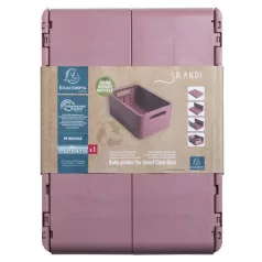   EXACOMPTA Tárolódoboz, A4+, összecsukható, EXACOMPTA "Skandi", rózsaszín