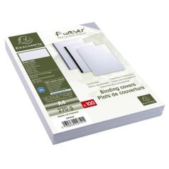   EXACOMPTA Hátlap, A4, 270 g, vászon hatású, karton, EXACOMPTA, fehér