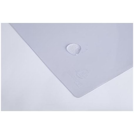 EXACOMPTA Könyökalátét, PVC, 500x650 mm, EXACOMPTA, áttetsző