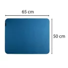 EXACOMPTA Könyökalátét, filc, 500x650 mm, EXACOMPTA "Teksto", türkíz
