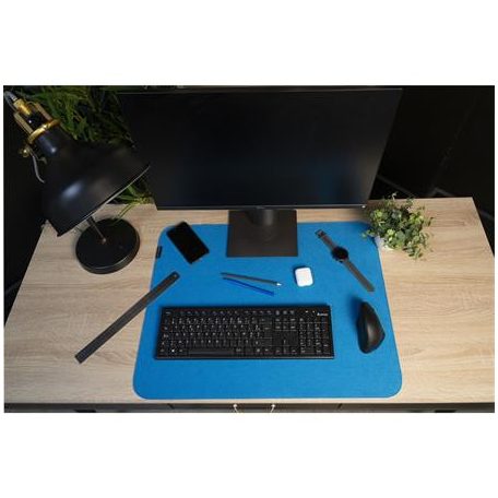 EXACOMPTA Könyökalátét, filc, 500x650 mm, EXACOMPTA "Teksto", türkíz