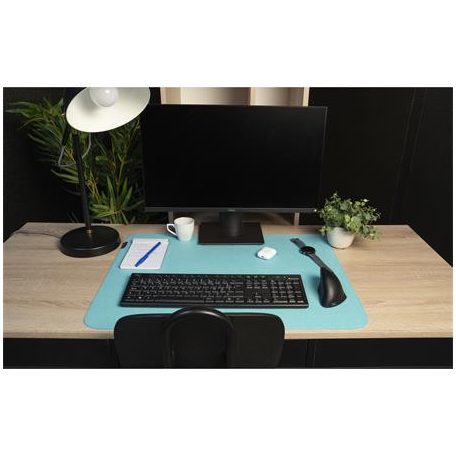 EXACOMPTA Könyökalátét, filc, 500x650 mm, EXACOMPTA "Teksto", kékeszöld